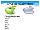 Apple presentation final ppt